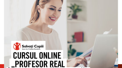 Cursuri pentru profesorii care predau online organizate de Salvați Copiii România