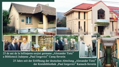 [FOTO] Biblioteca germană „Alexander Tietz” din Reşiţa la 25 de ani de activitate neîntreruptă