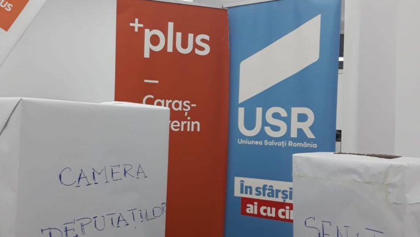 Alianța USR PLUS Caraș-Severin și-a stabilit candidații pentru Parlamentul României