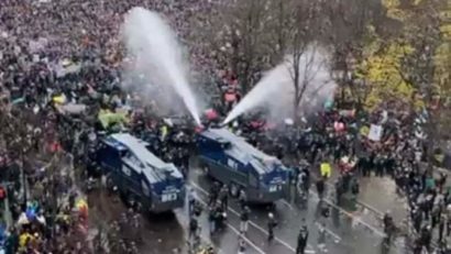 [FOTO-VIDEO] Proteste de amploare la Berlin în contextul pandemiei