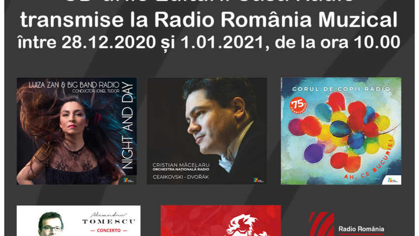 Cadourile muzicale ale Editurii Casa Radio, transmise la Radio România Muzical