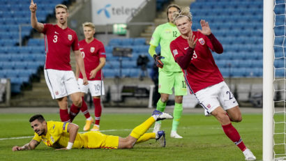 Atacantul Erling Haaland încheie un sezon de excepţie. Hattrick-ul împotriva României, printre reuşitele care i-au adus titlul de cel mai bun sportiv al anului în Norvegia