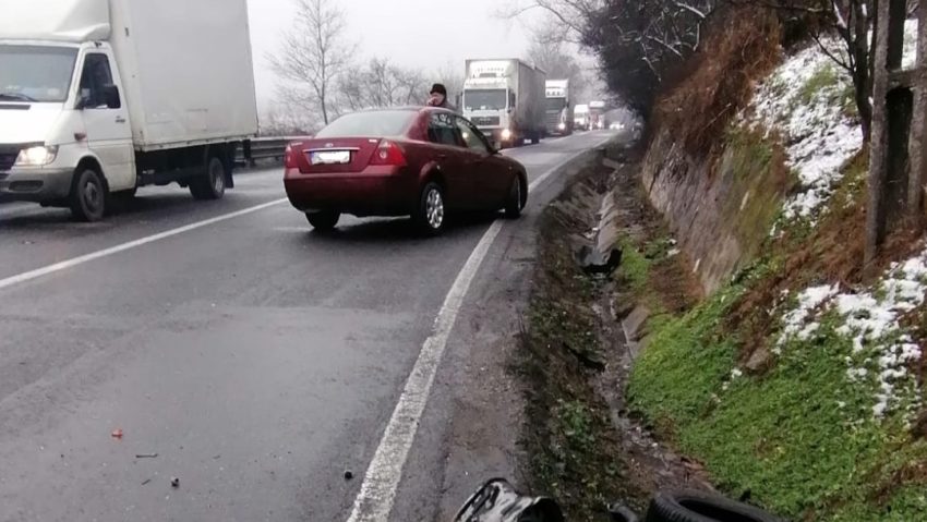 [FOTO] Accident pe DN68A