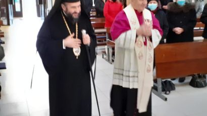 [AUDIO-FOTO] Octava de rugăciune ecumenică se încheie astăzi în Caraş-Severin. ES Joszef Csaba Pal şi PS Lucian Mic s-au rugat împreună pentru unitatea creştinilor