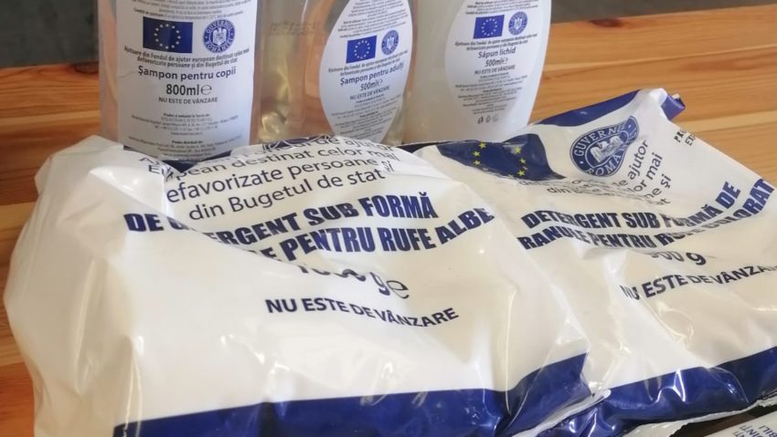 [FOTO] Primăria Municipiului ARAD, începe distribuirea produselor de igienă