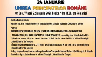 24 ianuarie – Unirea Principatelor Române