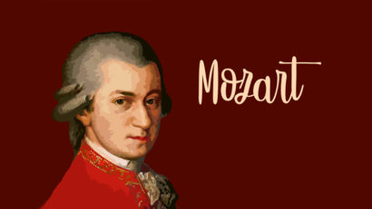 W.A. Mozart comemorat online la Reşiţa, la 265 de ani de la naştere, printr-o expoziţie filatelică şi un recital de pian