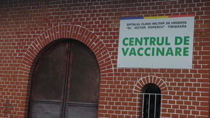 Continuă etapa a II-a a campaniei de vaccinare împotriva COVID-19 la centrul Spitalului Militar Timișoara. Cine se poate imuniza?