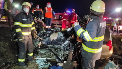 [VIDEO] Accident grav pe E70 la ieşirea din Lugoj spre Caransebeş