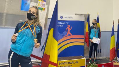 [FOTO-AUDIO] Două medalii şi un nou record personal pentru vitezista Daria Grigoroiu! Atleta reşiţeană e gata să atace podiumul balcanic!