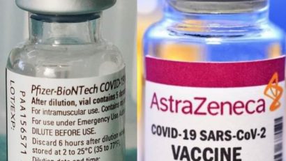 Peste 1300 de doze de vaccin Pfizer și Astra Zeneca au sosit în Caraș Severin