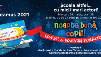 Școala altfel… cu micii-mari actori, la Editura Casa Radio