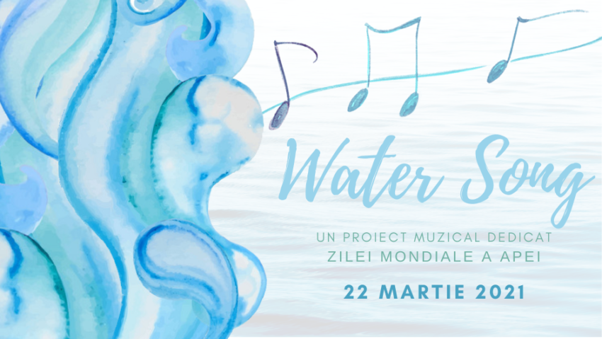 De Ziua Mondială a Apei, Administrația Națională „Apele Române” și copiii din Cantus Mundi lansează în premieră națională „WATER SONG”