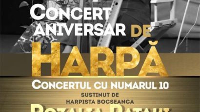 Concert de harpe la Bocşa