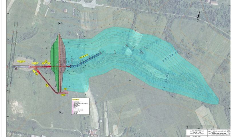 Finanţarea pentru apărarea împotriva inundaţiilor în zona Aeroport-Caransebeşul Nou se lasă aşteptată