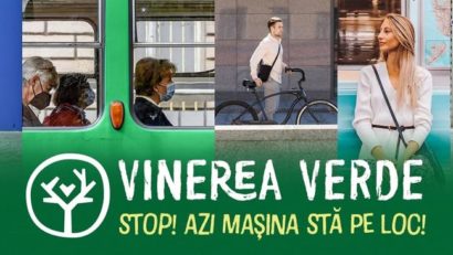 „Vinerea Verde: STOP! Azi maşina stă pe loc” – eveniment căruia i se alătură activ şi Direcţia silvică a judeţului Caraş-Severin