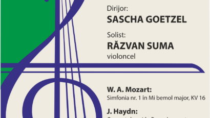 Haydn-Mozart-Beethoven, sub bagheta dirijorului vienez Sascha Goetzel, live de la Sala Radio