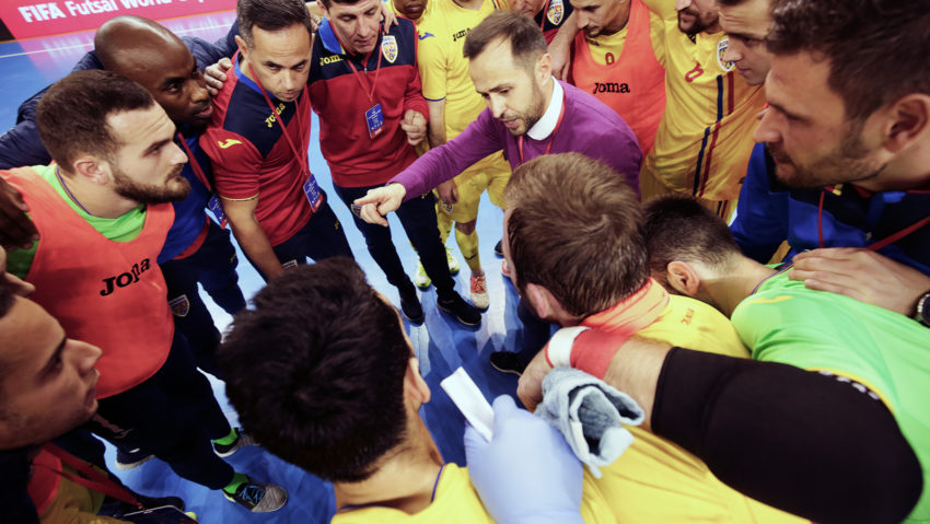 Naţionala de futsal a României se pregăteşte pentru ultimele dueluri din preliminariile EURO