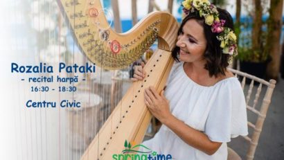 Recital de harpă în #CentrulCivic