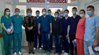 [FOTO] Intervenție chirurgicală în premieră națională la cel mai mare spital din Caraș-Severin