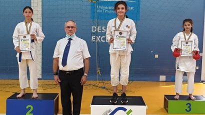 [FOTO-AUDIO] Medalii pentru karatiștii de la Sport Star Anina la Campionatul Național I.K.U. Iulia Miron este dublă campioană națională