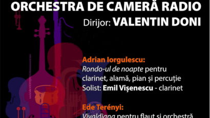 Săptămâna Internațională a Muzicii Noi – ediția 30: concert transmis live pe calea undelor, de la Sala Radio