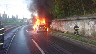 [FOTO] Două incendii în decurs de câteva ore la Reșița