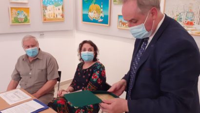 [FOTO-AUDIO] Artă la superlativ: Gustav Ioan Hlinka – 5 decenii în slujba filateliei şi a plasticii bănăţene