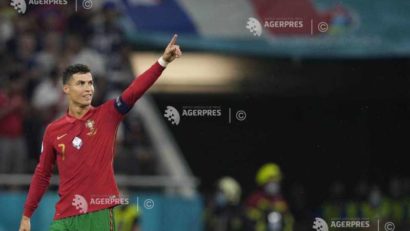 Încă un record egalat de starul portughez Cristiano Ronaldo