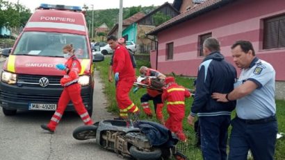 Două accidente la distanţă de câteva minute