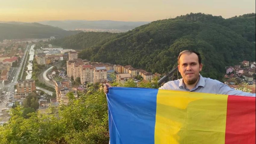 [FOTO] Tânărul arhitect Cătălin Crina-invitatul emisiunii „De vorbă cu România frumoasă”!