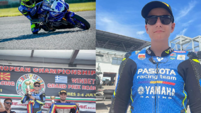 [AUDIO-FOTO] Tânărul motociclist bănățean Patrick Pascotă de la Racing Team Giroc, comportare foarte bună în Campionatul European și victorii în etapele de Campionat Național