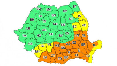 ANM: Căldura se mai domolește pe parcursul următoarelor două săptămâni