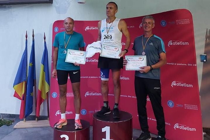 [FOTO-AUDIO] Din pasiune pentru sport! Veteranul Sorin Axenti, medaliat la Naţionalele de atletism masters