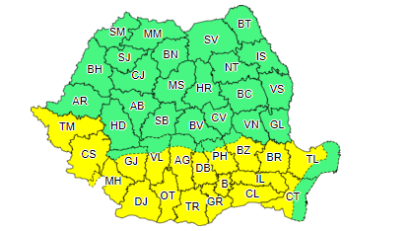 Meteorologii anunţă caniculă şi disconfort termic ridicat în vestul ţării