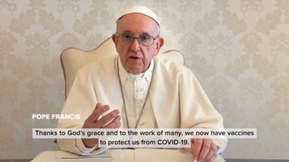 [Video]Papa Francisc îi îndeamnă pe toți oamenii să se vaccineze