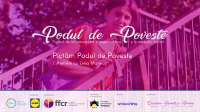 Începe „Podul de Poveste”, proiect de înfrumusețare a Parcului Uzinei de Apă din Timișoara