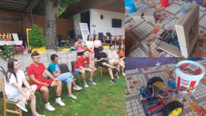 [FOTO-AUDIO] ”Robotics for life și nu numai” a început în Banatul Montan