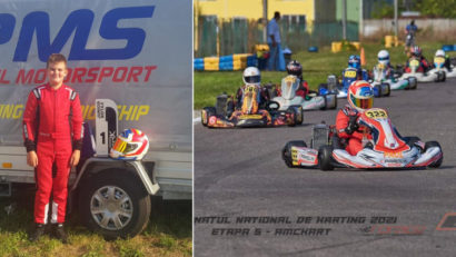 [AUDIO] Paul Lăzărescu, pe cai mici, dar puternici! Reşiţeanul şi-a trecut în palmares încă un succes în Campionatul Naţional de karting