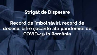 „Suntem la răscruce” – ‘Strigăt de Disperare’ al medicilor către români