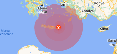 Cutremur cu magnitudinea de 6,3 în zona Insulei Creta