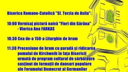 Tradiţii cu restricţii: Kirwaiul germanilor din Gărâna se desfăşoară cu respectarea măsurilor de protecţie impuse de starea de alertă