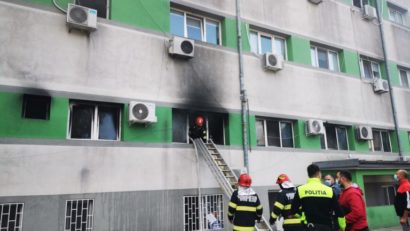 9 morți în incendiul din secția ATI COVID a Spitalului de Boli Infecțioase din Constanța. Peste 110 pacienți au fost evacuați!