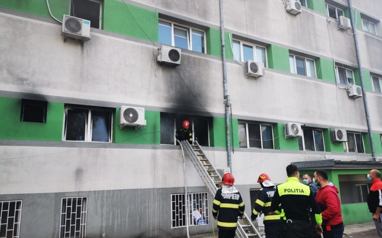 9 morți în incendiul din secția ATI COVID a Spitalului de Boli Infecțioase din Constanța. Peste 110 pacienți au fost evacuați!