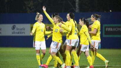 Fotbal feminin: România a mai cucerit trei puncte în drumul spre Mondial