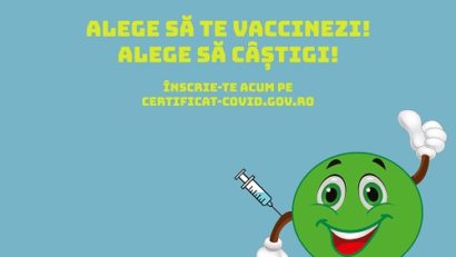 A şasea extragere săptămânală la Loteria de Vaccinare are loc duminică