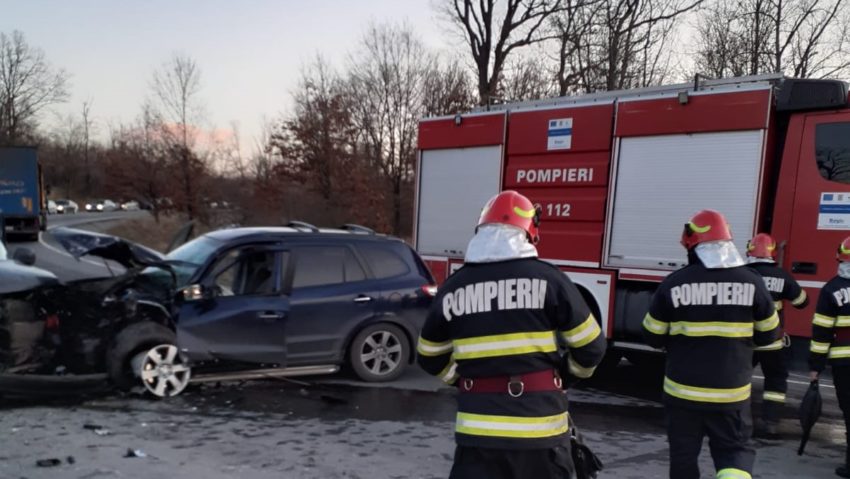 Un nou accident pe DN6, în zona Dealului Balota