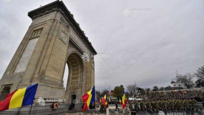 1 Decembrie – Paradă la Arcul de Triumf din Bucureşti; acces fără certificat verde în afara zonelor oficiale