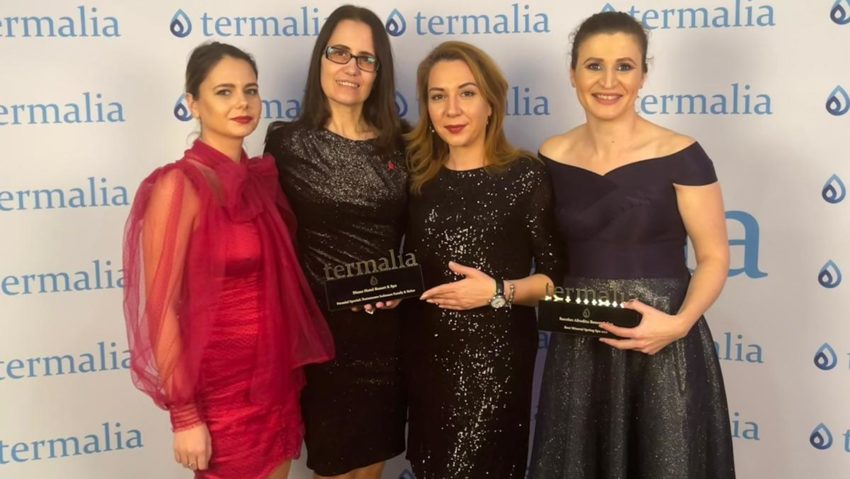 În Băile Herculane au ajuns două dintre premiile Termalia Awards 2021