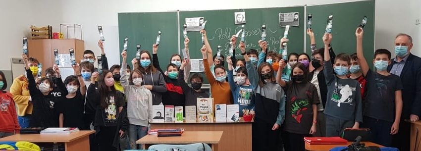 [FOTO] Ziua Naţională a Lecturii a fost marcată la Colegiul Național „Diaconovici-Tietz” din Reșița